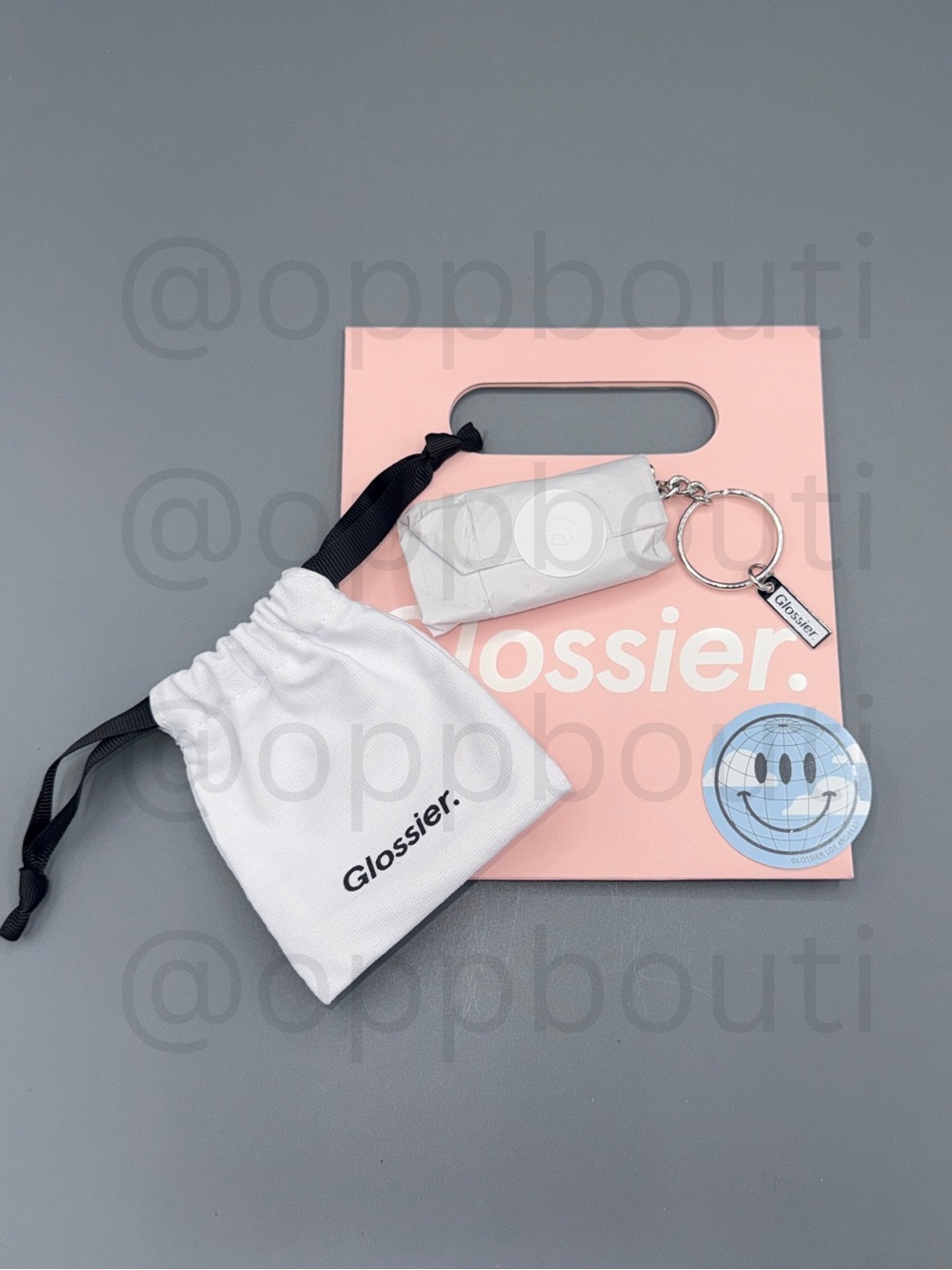 Glossier Phone Keychain